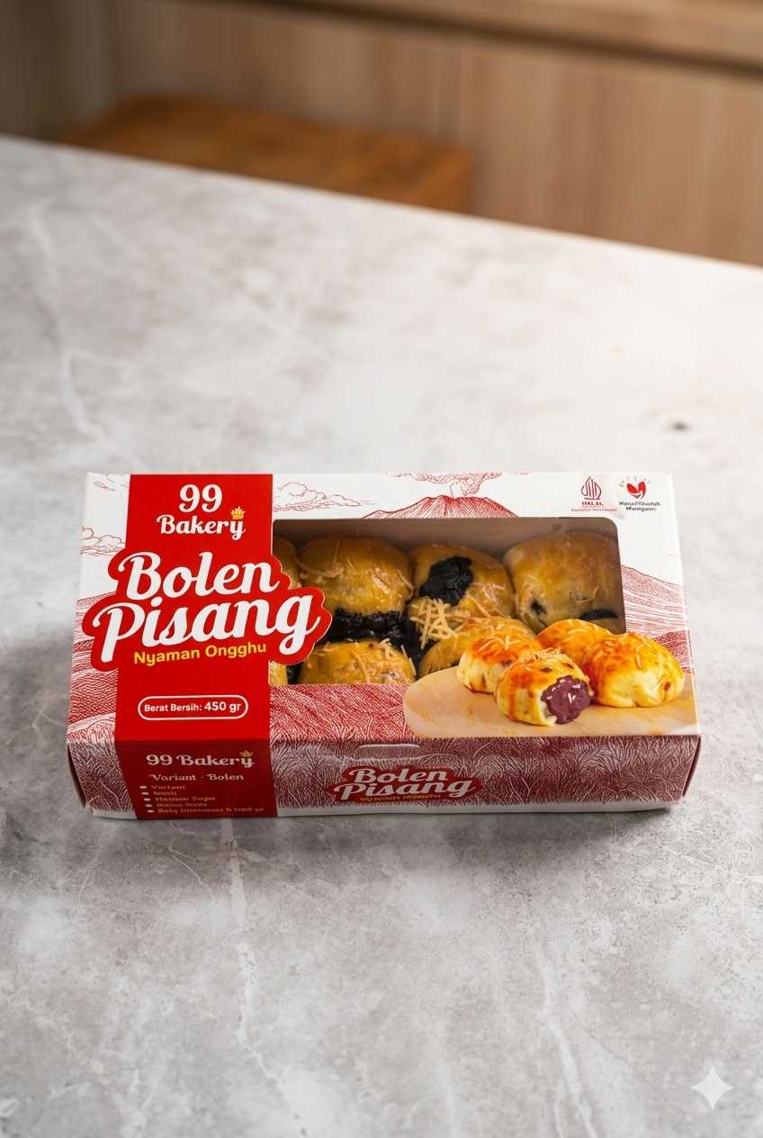 Bolen Pisang Keju 99 Bakery